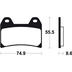 APRILIA RSV TUONO 4R 1000 (11-16) DELANTERAS BREMBO