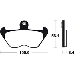 BMW R 850 C 850 (99-16) DELANTERAS BREMBO