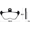 BMW R 850 C 850 (99-16) DELANTERAS BREMBO
