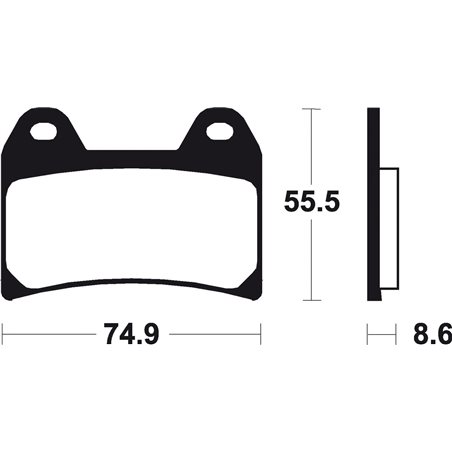 DUCATI MULTISTRADA 1000 DS (03-16) DELANTERAS BREMBO
