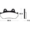 HONDA CM A, C 450 (82-16) DELANTERAS BREMBO