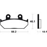 HONDA XL V TRANSALP 600 (91-93) DELANTERAS BREMBO