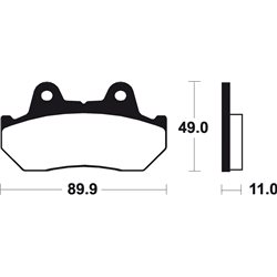 HONDA XLV R 750 (83-85) DELANTERAS BREMBO