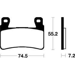 HYOSUNG GT iR 650 (13-16) DELANTERAS BREMBO