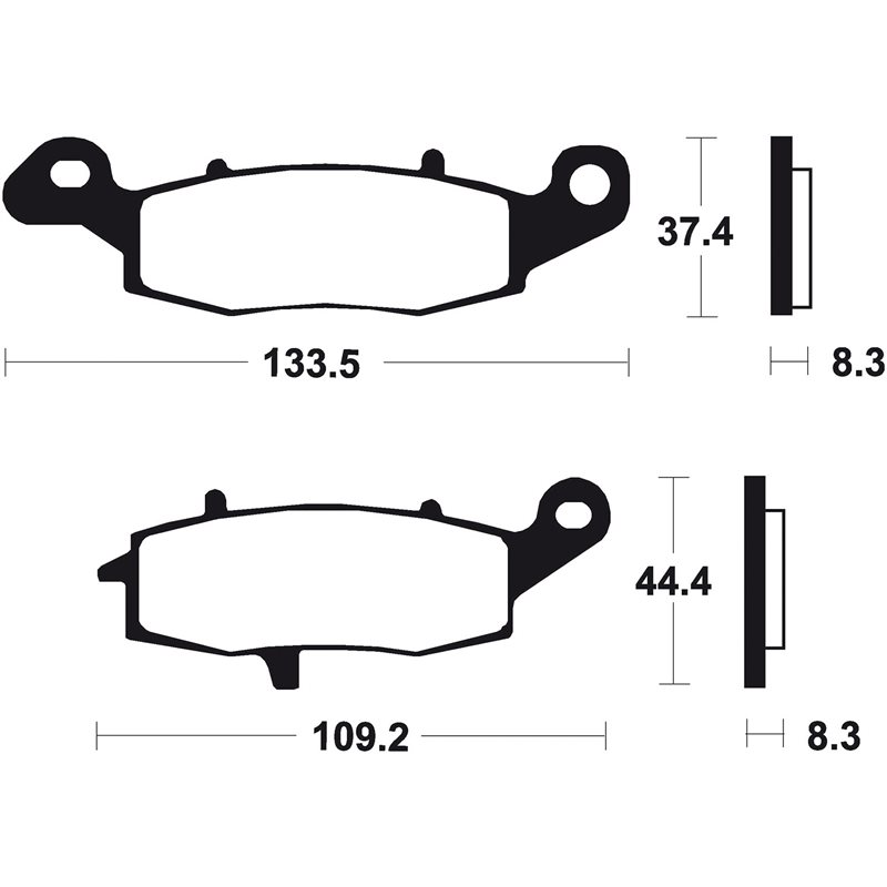 KAWASAKI Z 750 (right caliper) 750 (04-06) DELANTERAS BREMBO