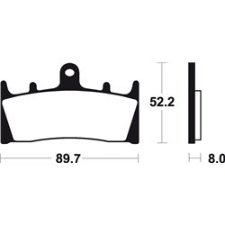 KAWASAKI ZX-7 R 750 (96-16) DELANTERAS BREMBO