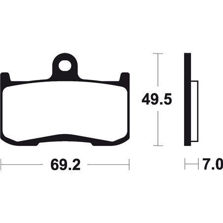 SUZUKI B-KING 1340 (08-16) DELANTERAS BREMBO