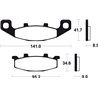 SUZUKI SW1 250 (92-16) DELANTERAS BREMBO