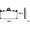 SUZUKI TL S 1000 (97-16) DELANTERAS BREMBO