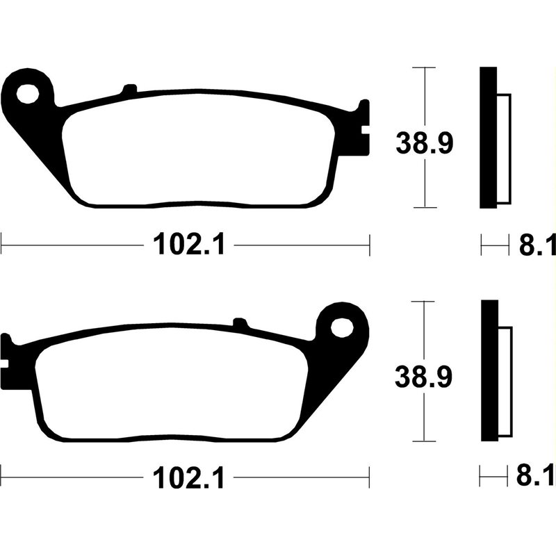 TRIUMPH BONNEVILLE T100 PAUL SMITH 800 (06-08) DELANTERAS BREMBO