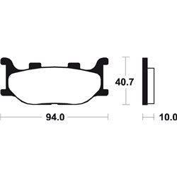 YAMAHA XVS DRAG STAR CLASSIC 1100 (00-16) DELANTERAS BREMBO
