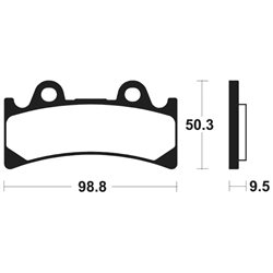 YAMAHA YZF R DELANTERAS BREMBO