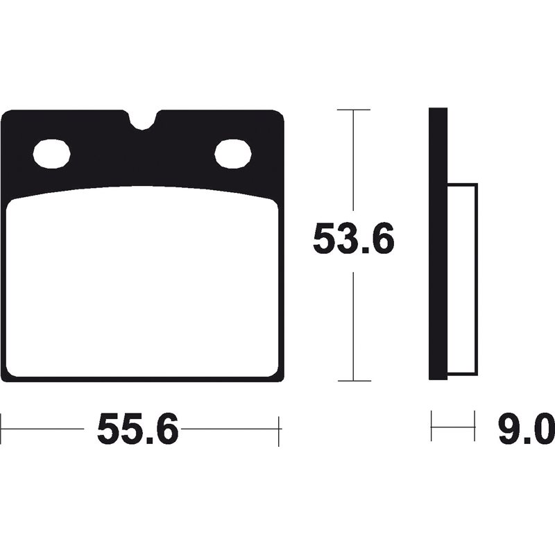 BMW K 100 ABS (special caliper) 1000 (91-16) BREMBO TRASERAS
