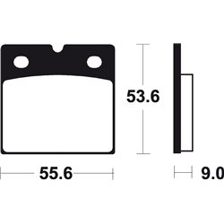 BMW R 80 R (92-92) BREMBO TRASERAS