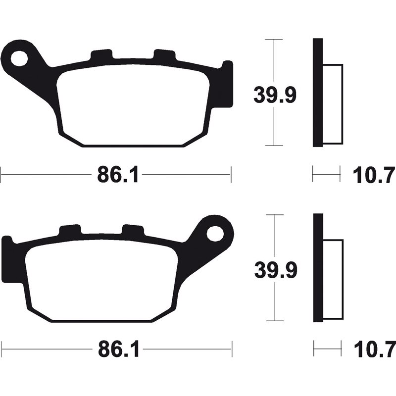 BUELL XB9R FIREBOLT 984 (02-16) BREMBO TRASERAS