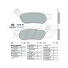 HARLEY DAVIDSON FXSTB/NIGHT TRAIN 1584 (08-16) BREMBO TRASERAS