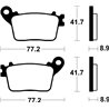 HONDA CBR RR FIREBLADE ABS 1000 (09-16) BREMBO TRASERAS