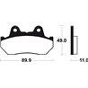 HONDA VF C, S 1100 (83-16) BREMBO TRASERAS