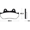HONDA VF INTEGRA 400 (86-16) BREMBO TRASERAS