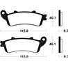HONDA XLV VARADERO TRAVEL ABS 1000 (04-16) BREMBO TRASERAS