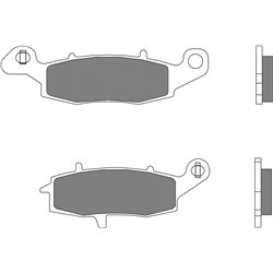KAWASAKI VN CLASSIC TOURER FI (left cal.) 1500 (00-16) BREMBO TRASERAS