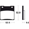 KAWASAKI ZX-7 NINJA 750 (89-94) BREMBO TRASERAS