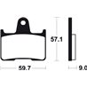 SUZUKI BANDIT S (left caliper) 650 (05-16) BREMBO TRASERAS