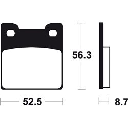 SUZUKI RF RR 900 (94-96) BREMBO TRASERAS