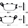 SUZUKI SV (left caliper) 650 (03-08) BREMBO TRASERAS