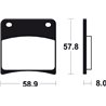 SUZUKI VX 800 (90-93) BREMBO TRASERAS