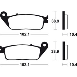 YAMAHA MT-01 1700 (05-16) BREMBO TRASERAS