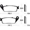 YAMAHA MT-01 1700 (05-16) BREMBO TRASERAS