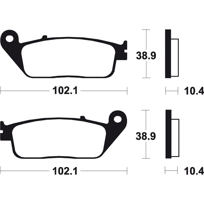 YAMAHA MT-01 1700 (07-16) BREMBO TRASERAS