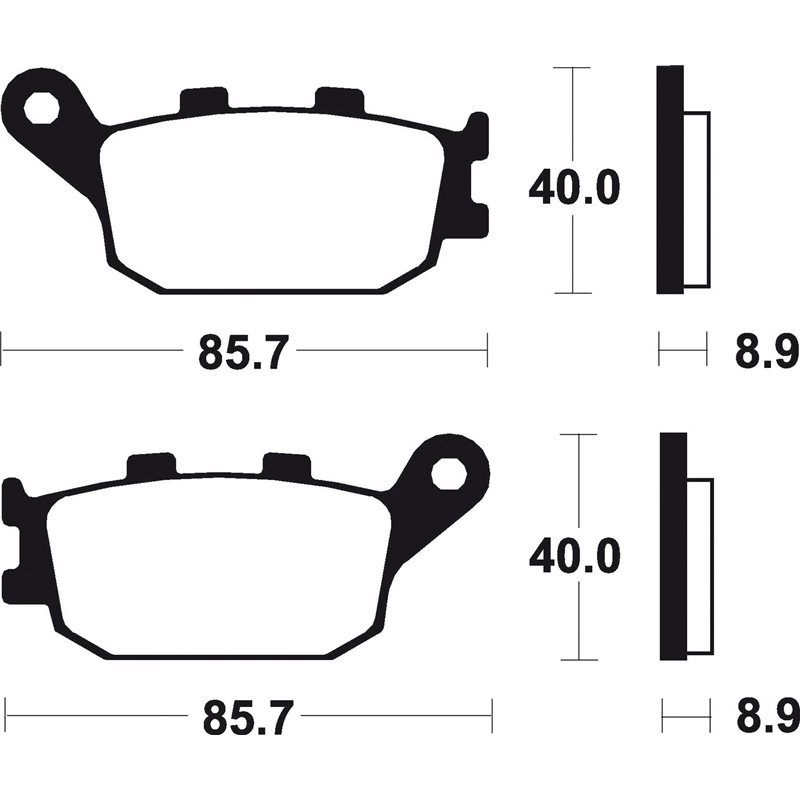 YAMAHA YZF R1 SP 1000 (06-16) BREMBO TRASERAS