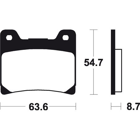 YAMAHA YZF THUNDER ACE 1000 (96-16) BREMBO TRASERAS